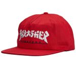Thrasher Godzilla Red Snapback Hat