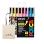 POSCA 3-M 8 Units Set Pastel