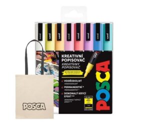 POSCA 3-M 8 Units Set Pastel