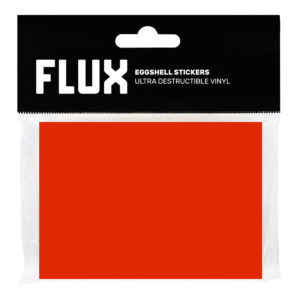 FLUX Eggshell Stickers 50 pcs Red