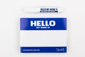 Montana Sticker Hello Pack Blue