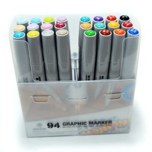 MTN 94 Graphic Marker 24 Pack Pastel