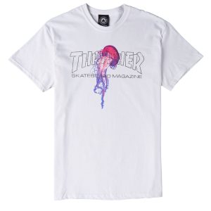 Thrasher Atlantic Drift T-Shirt White
