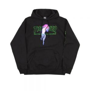 Thrasher Atlantic Drift Hoodie Black