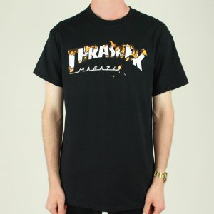 Thrasher Intro Burner T-Shirt Black